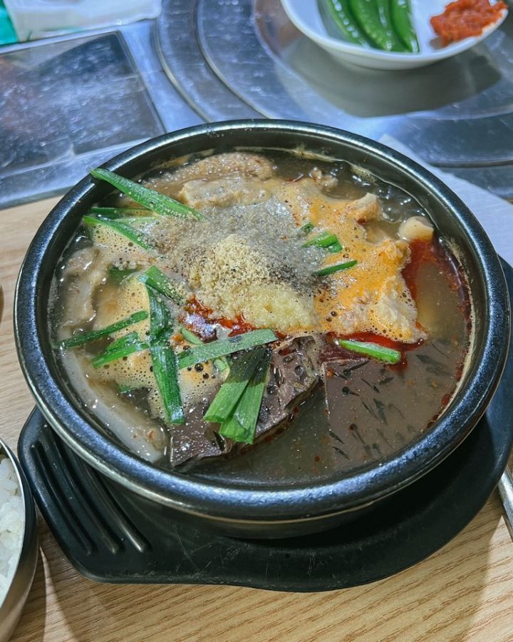 소고기선지해장국