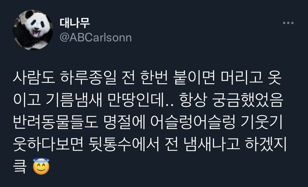 동그랑땡 부친다고 냄새나서 방문 닫고 고양이들이랑 있었는데.twt | 인스티즈