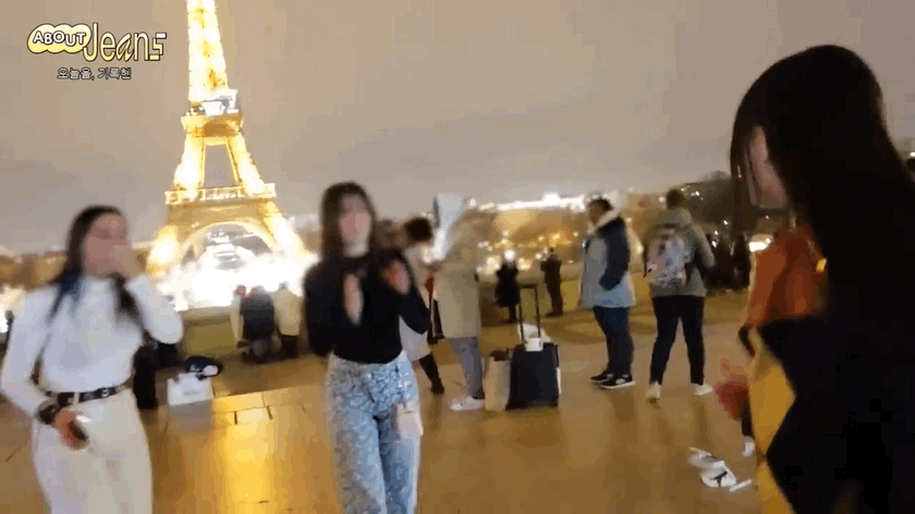 에펠탑에서 하입보이 추는데 뉴진스가 나타나서 따봉 날려주면 어떨거같음 | 인스티즈