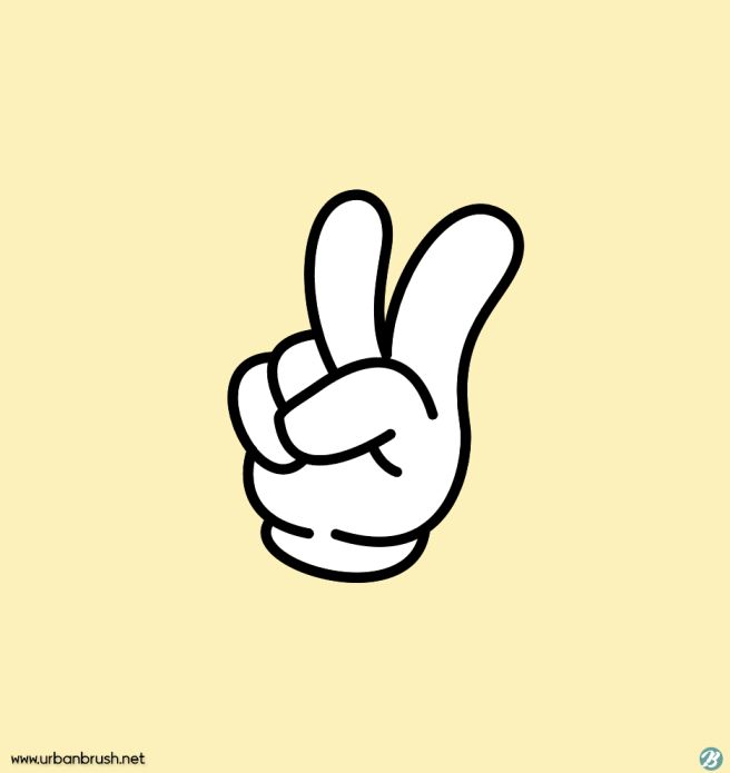 브이(V) 이미지