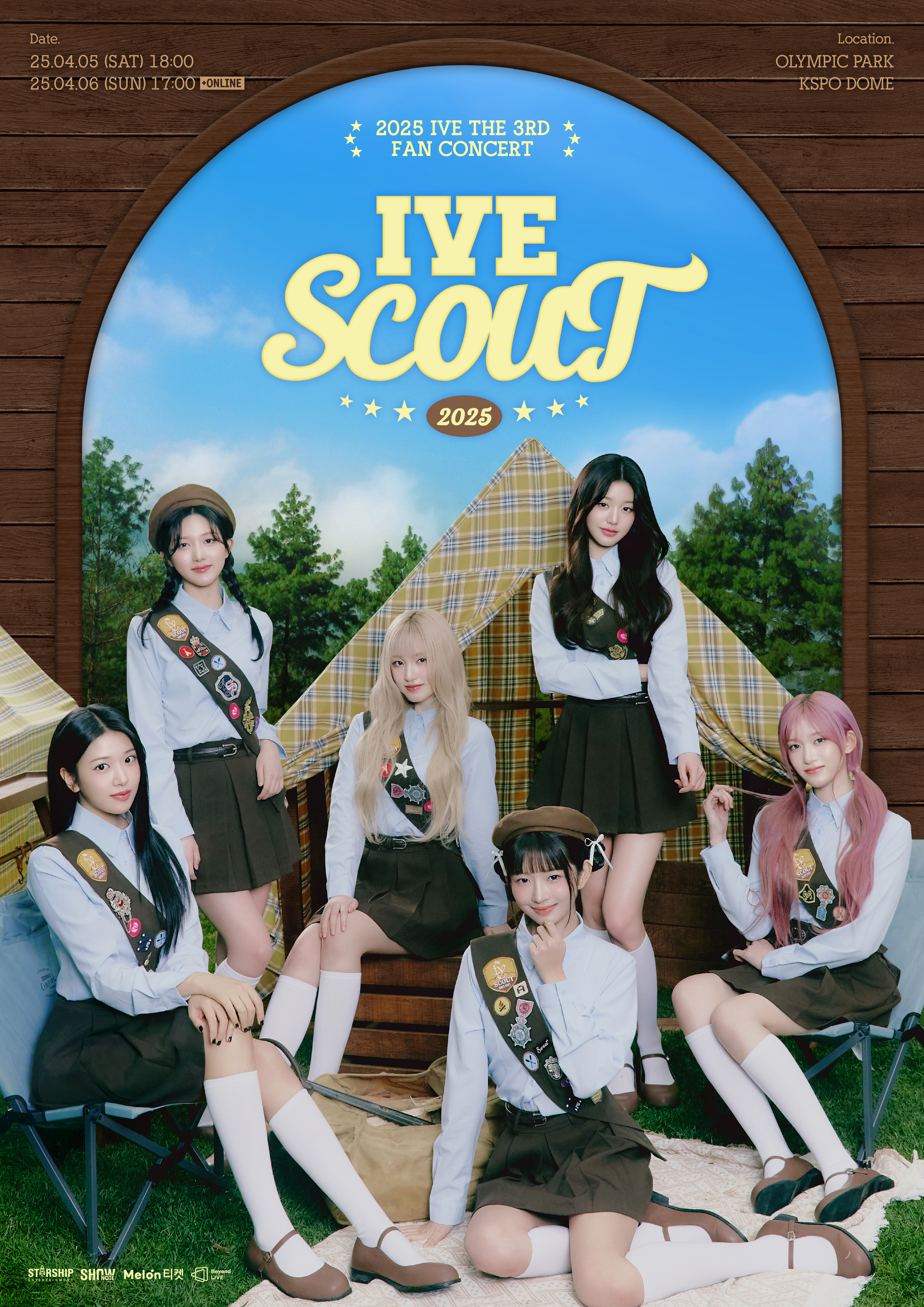 2025 IVE FAN CONCERT <IVE SCOUT> IN JAPAN」DIVE JAPAN会場
