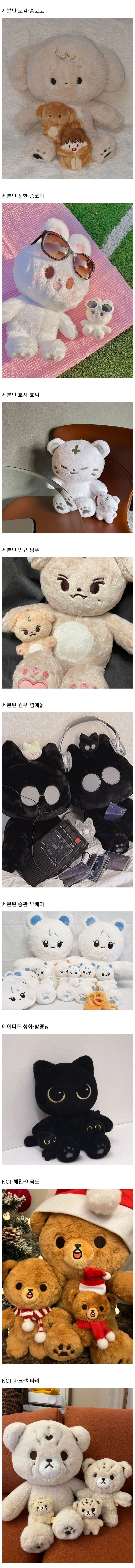 요즘 아이돌 팬들 사이에 인기인 듯한 동물 40cm 인형 | 인스티즈