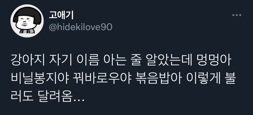 강아지 자기 이름 아는 줄 알았는데.twt | 인스티즈