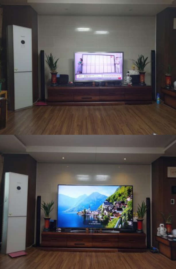 크면 클수록 좋다는 TV 크기 비교 | 인스티즈