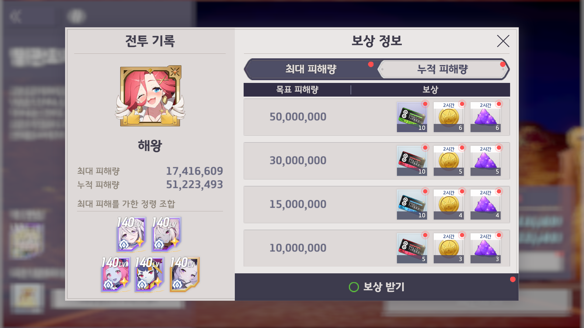 첫날에 5000만딜 보상 못먹는 흑우 없제? - 💬 자유 게시판 - 에버소울