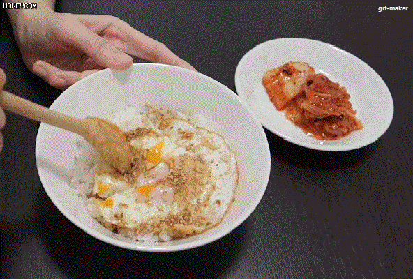 한국식 간장계란밥 / 일본식 간장계란밥 비교 | 인스티즈