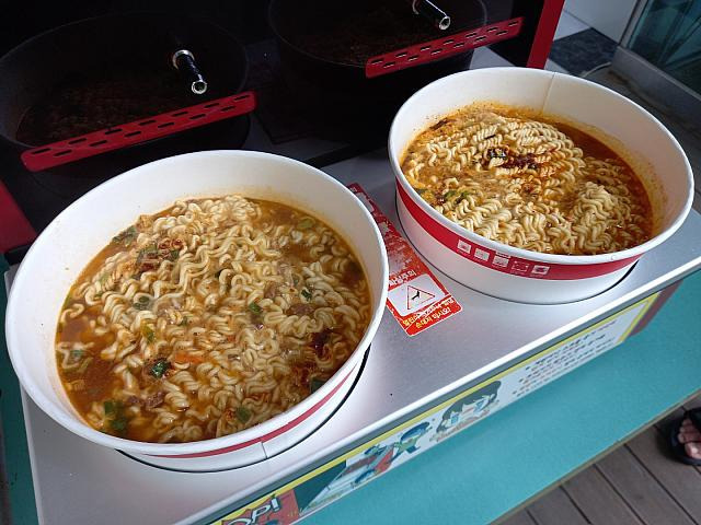 크림라면 (여름메뉴)