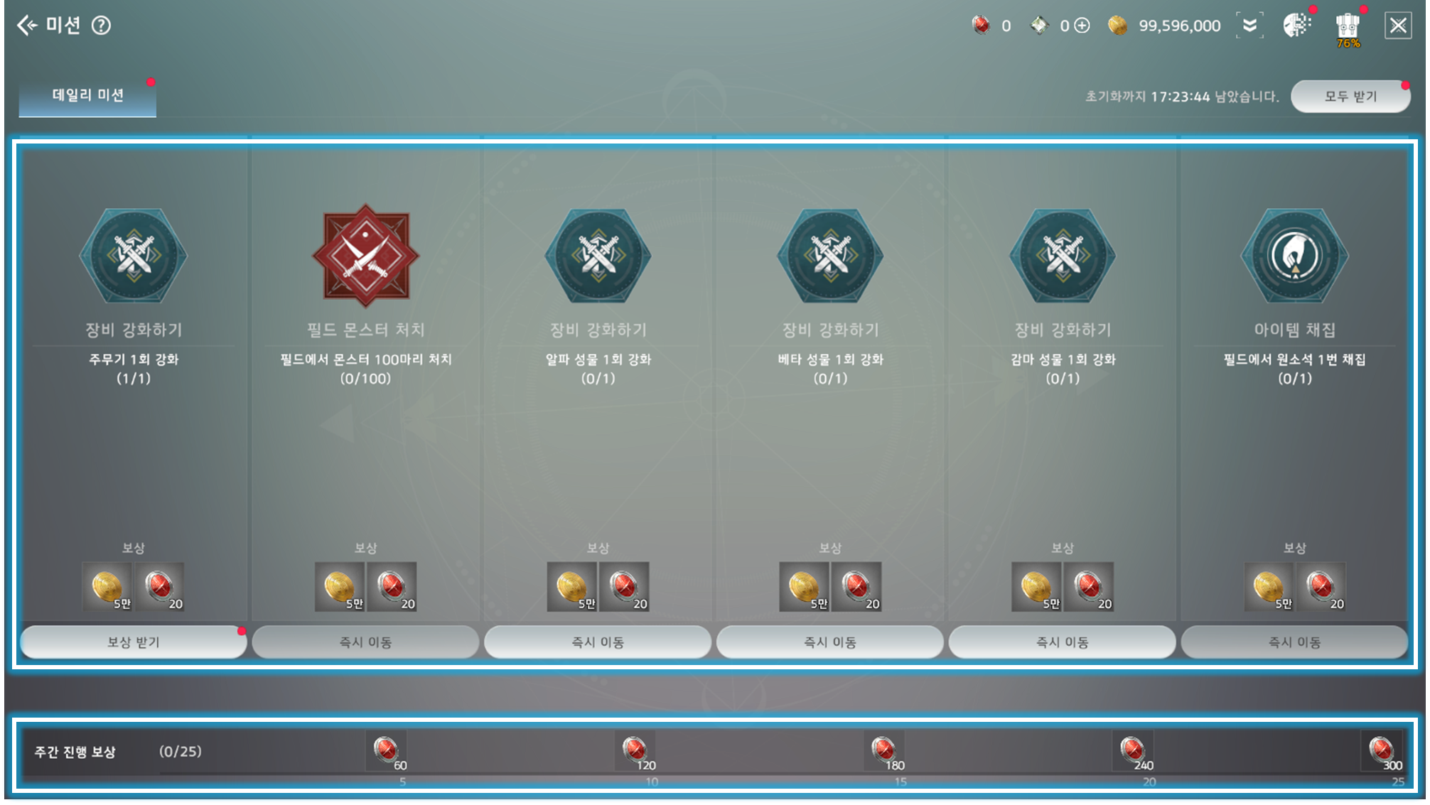 미션 - 게임 가이드 - 아레스 : 라이즈 오브 가디언즈