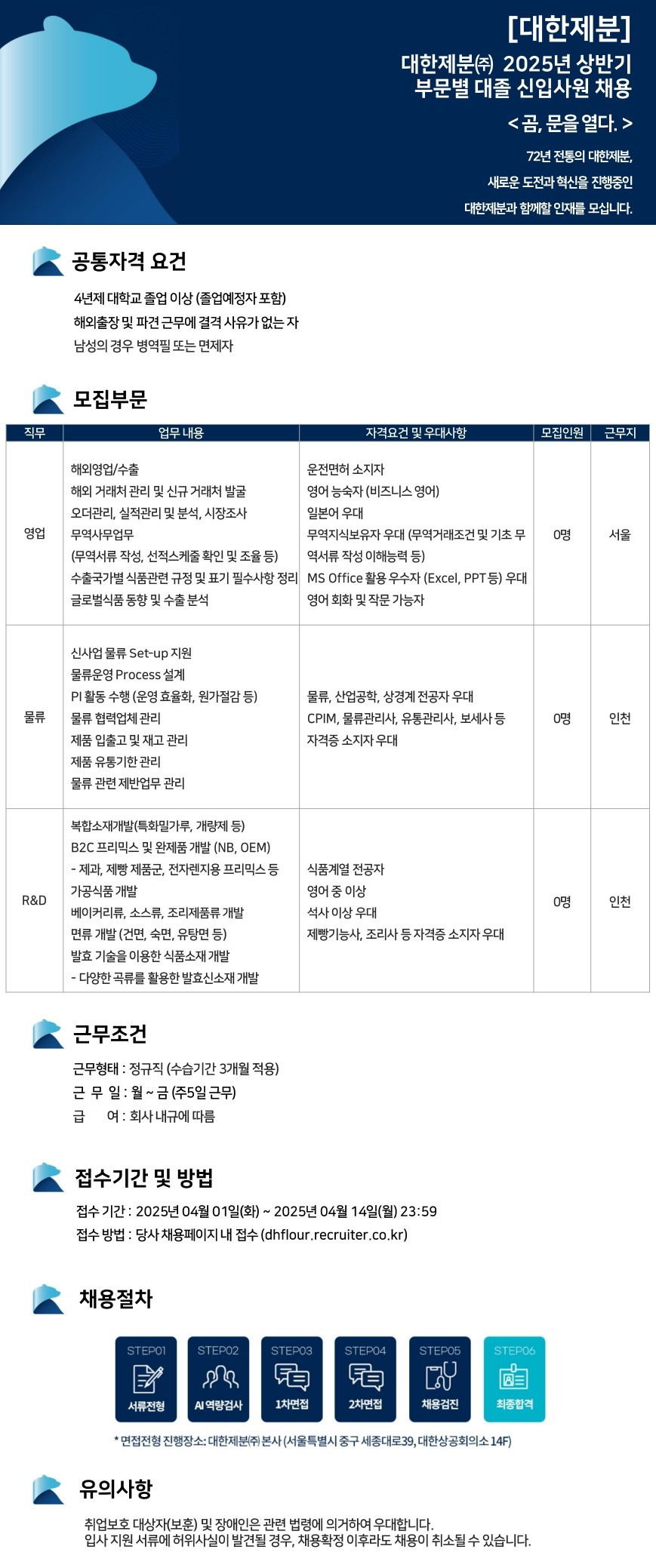 대한제분(주) 이미지