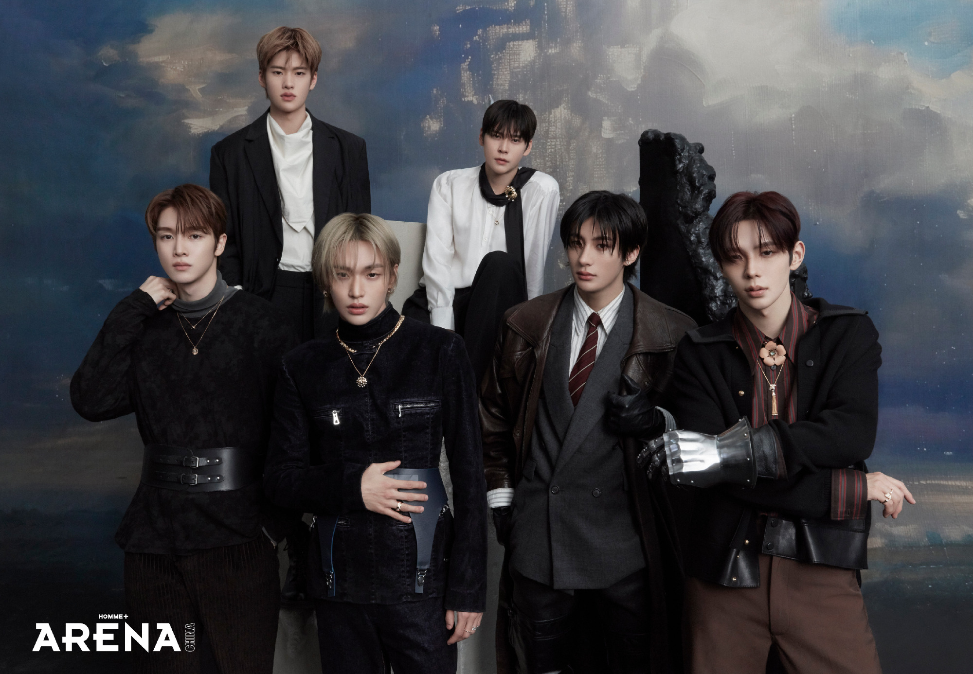 20260118아레나중국잡지가족사진