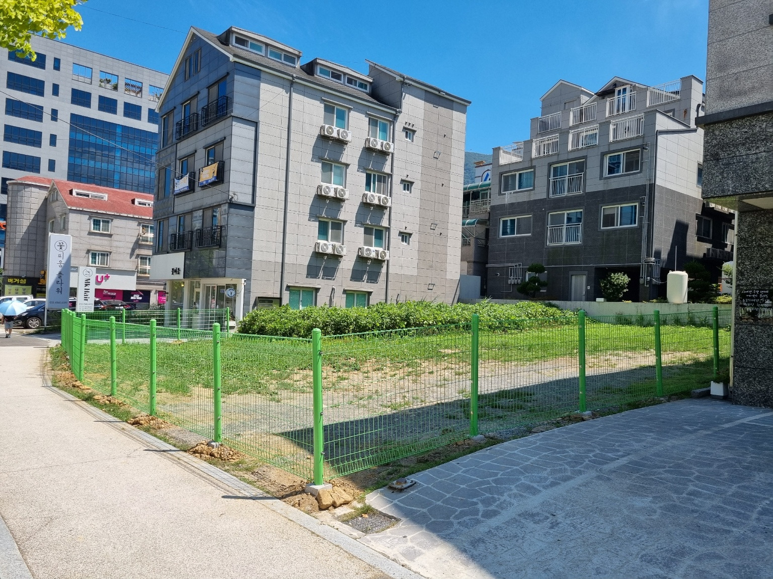 거제 아주동 메쉬휀스 시공사진