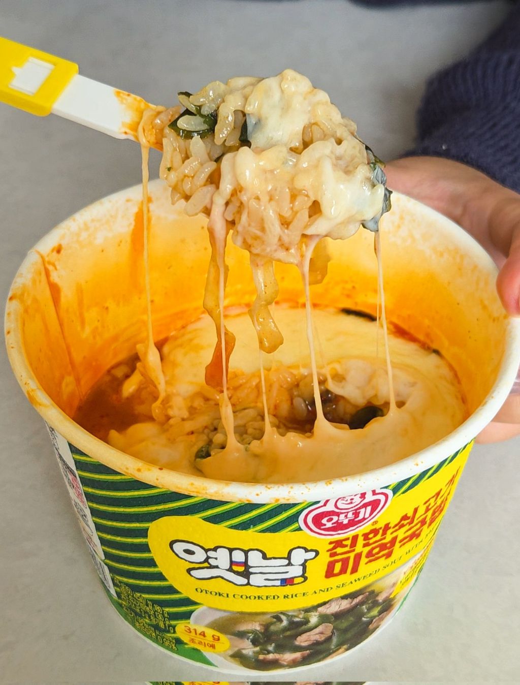 불닭미역탕면 컵라면으로 낋여봤어요..// | 인스티즈