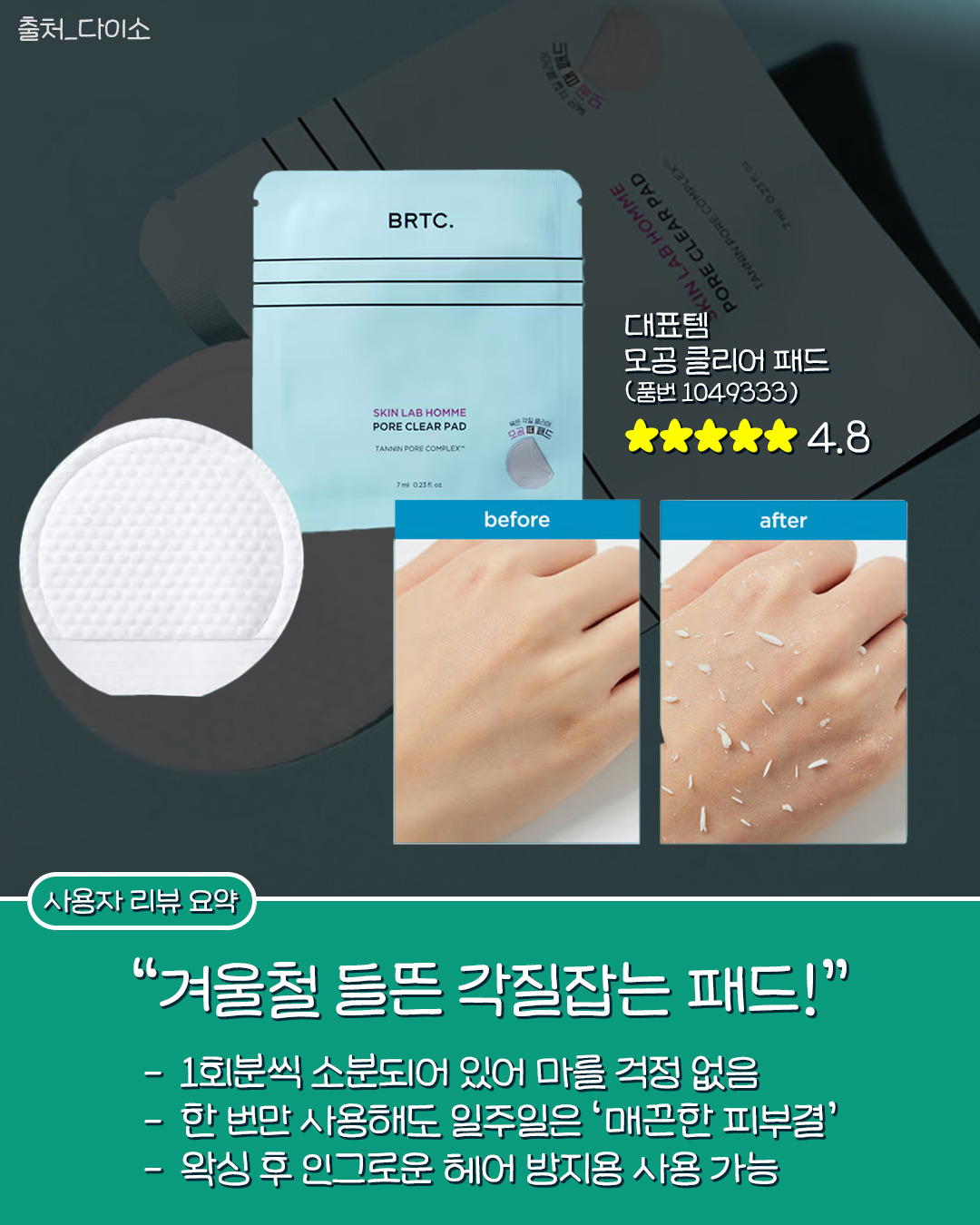 다이소 맨즈뷰티 "갓성비템" 모음.JPG | 인스티즈