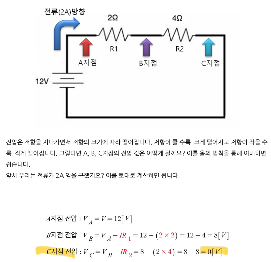 중학교 직렬, 병렬 연결 질문 드립니다! - ☞ 물리 (비댓 금지) - 물♡화♡생♡지
