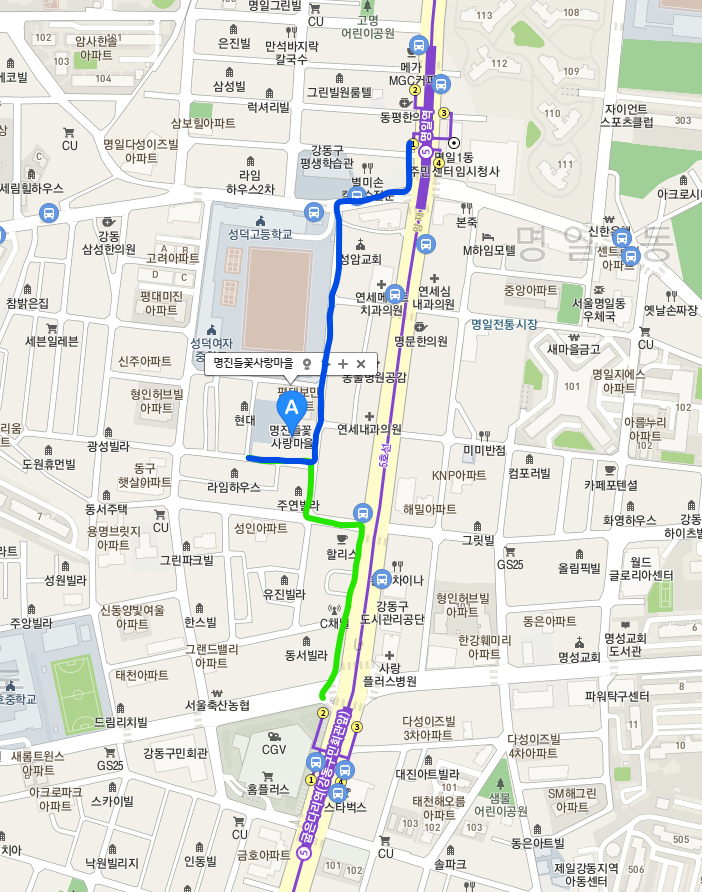 명진들꽃사랑마을 이미지