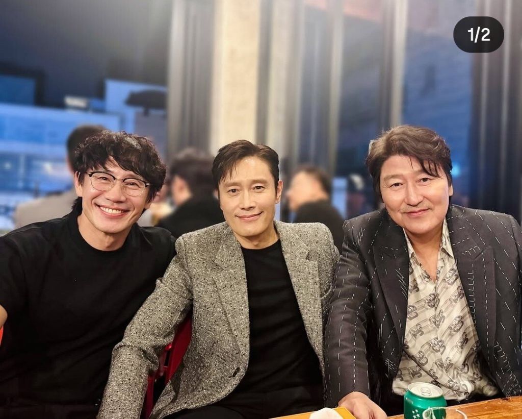 이병헌 인스타(with JSA 신하균, 송강호) | 인스티즈