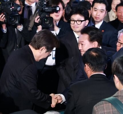 실시간)이재명 윤석열 만남 ㅋㅋㅋ | 인스티즈