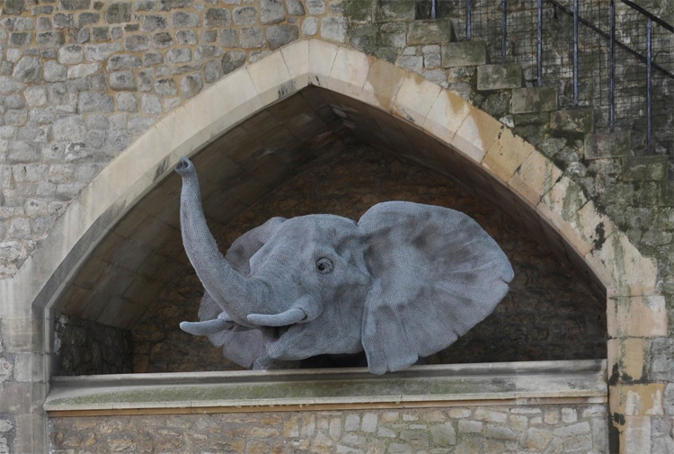 철사와 철망으로 만든 야생동물 | 인스티즈