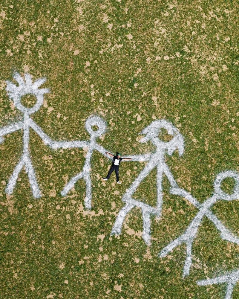 하늘에서만 볼 수 있는 거대한 그림 | 인스티즈