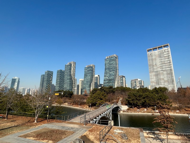 인천 송도 센트럴파크 전경 2