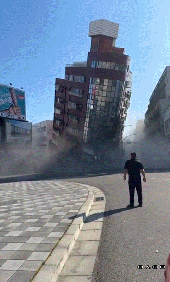 지진 발생 당시 대만의 상황.gif | 인스티즈