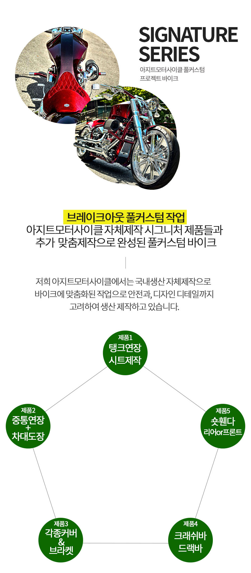 아지트모터사이클 이미지