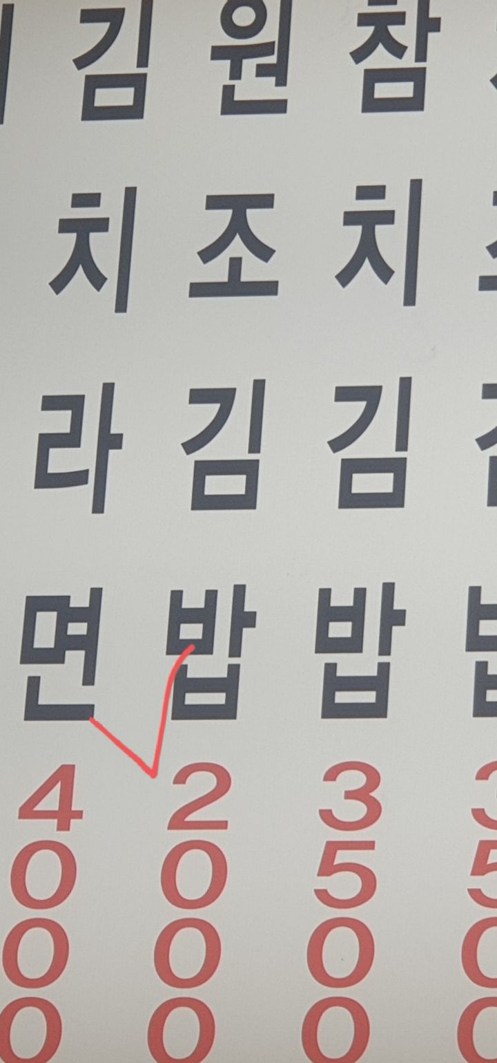 아줌마김밥 이미지