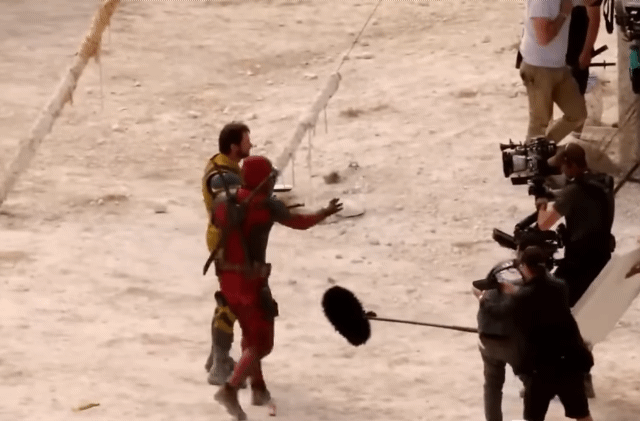 데드풀 vs 울버린 촬영 현장 | 인스티즈