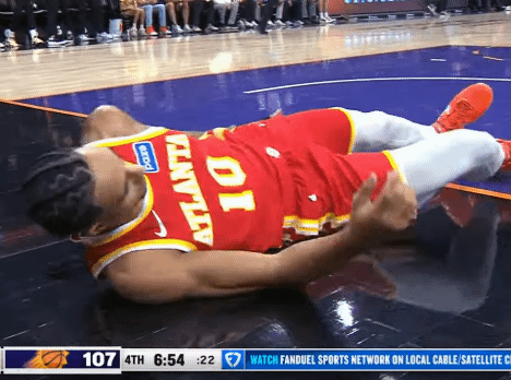 덩크 후 위험하게 떨어지는 자카리 리샤셰 Nba 게시판 I Love Nba 