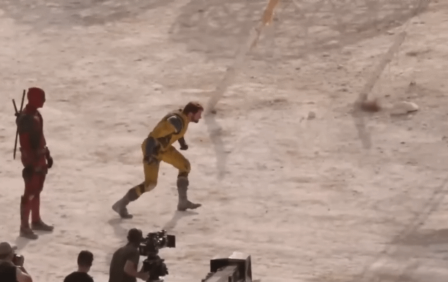 데드풀 vs 울버린 촬영 현장 | 인스티즈