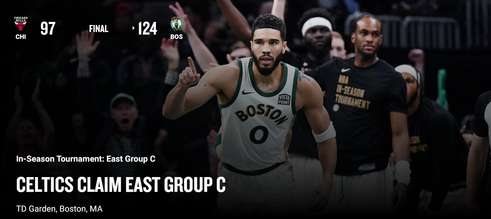 11/29 CHI @ BOS 박스스코어 - NBA일정&박스 스코어 - I Love NBA