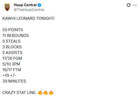 검은 조던, 개장수, 뒷돈신 카와이 레너드 오늘 스탯 | 인스티즈