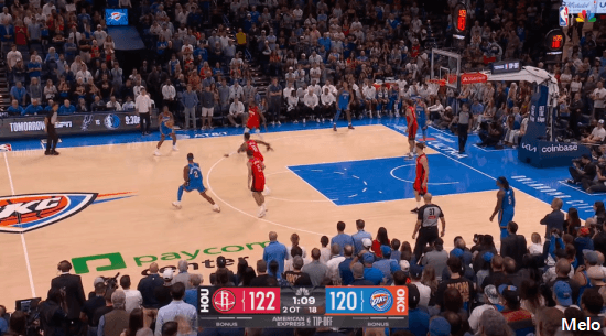 듀란트 2차 연장 클러치 역전 앤드원 + 스가 동점 점퍼.gif | 인스티즈