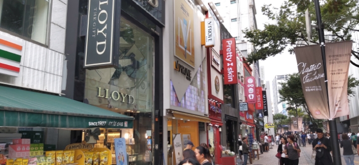 명동 이미지
