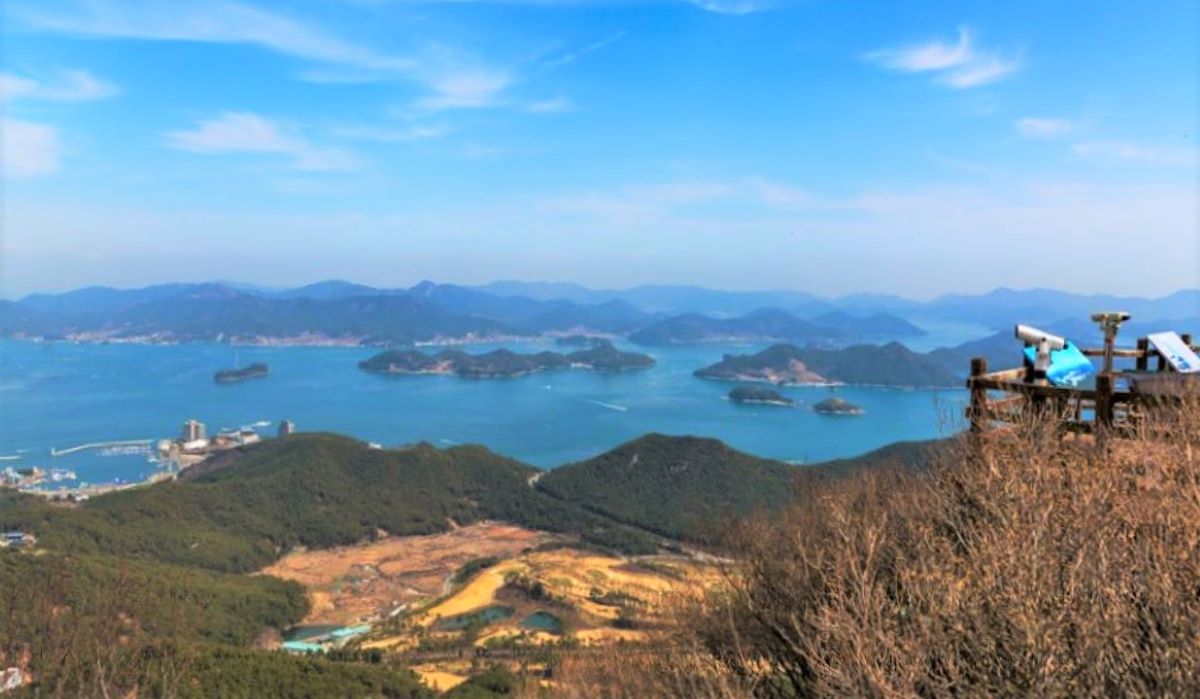＜100명산- 53＞- 대한민국 나폴리로 불리는 통영 다도해와 미륵산... 53＞- 대한민국 나폴리로 불리는 통영 다도해와 미륵산 산행,