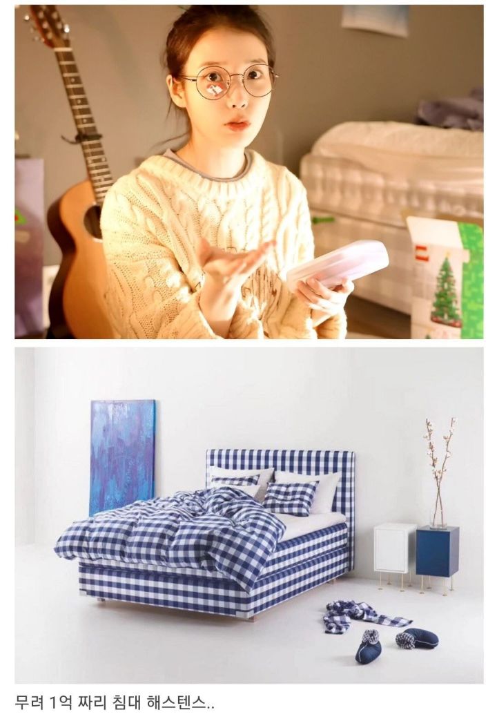 아이유가 사용하는 침대 가격.jpg | 인스티즈