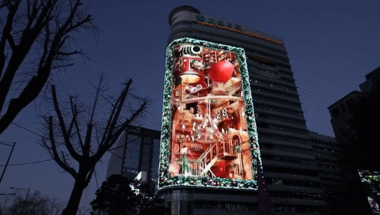 광화문에서 볼 수 있는 초대형 산타클로스 | 인스티즈