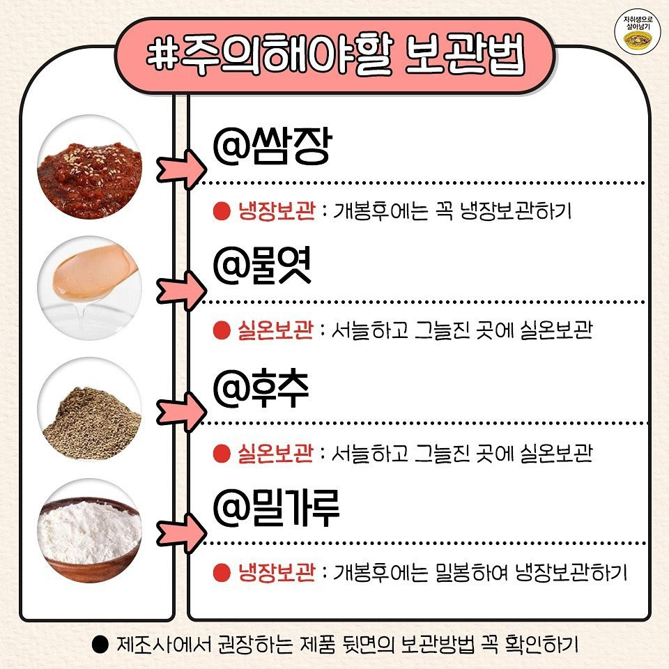 그동안 몰랐던 냉장보관 해야할 식재료 | 인스티즈