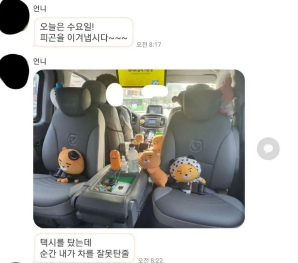 카카오택시인게 너무나 즐거운 라이언덕후 기사님 | 인스티즈