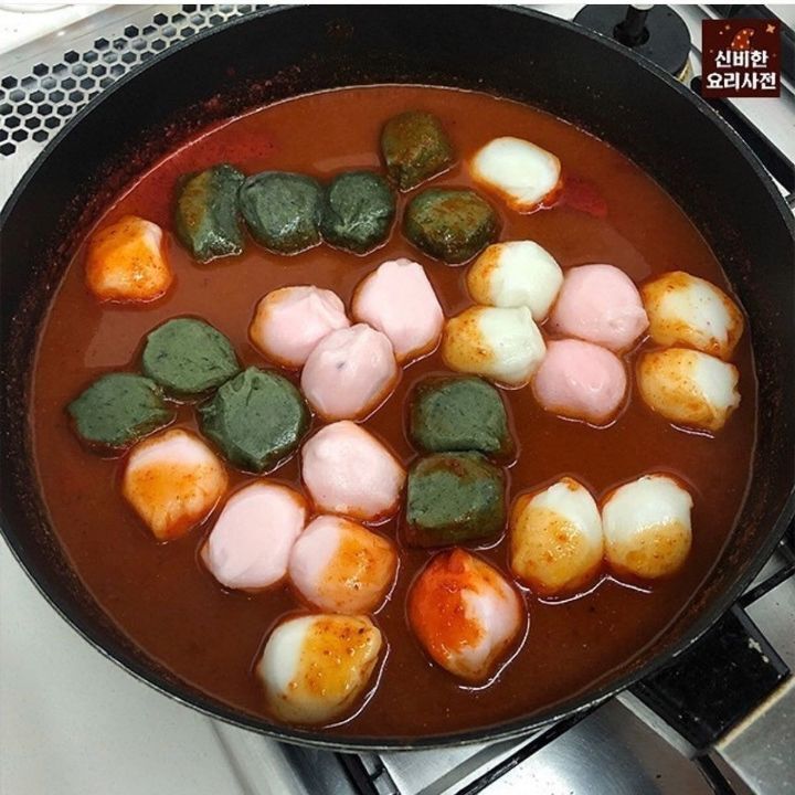 아이디어 참신한 꿀떡으로 만든 꿀떡 떡볶이 | 인스티즈