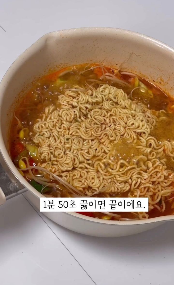 비행기 비즈니스 라면 끓이는 법 | 인스티즈