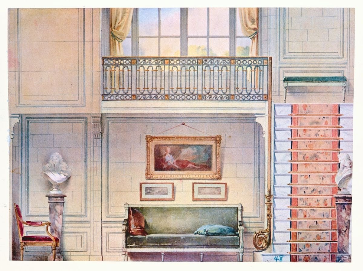 19세기 모던 프렌치 인테리어 그림.jpg | 인스티즈