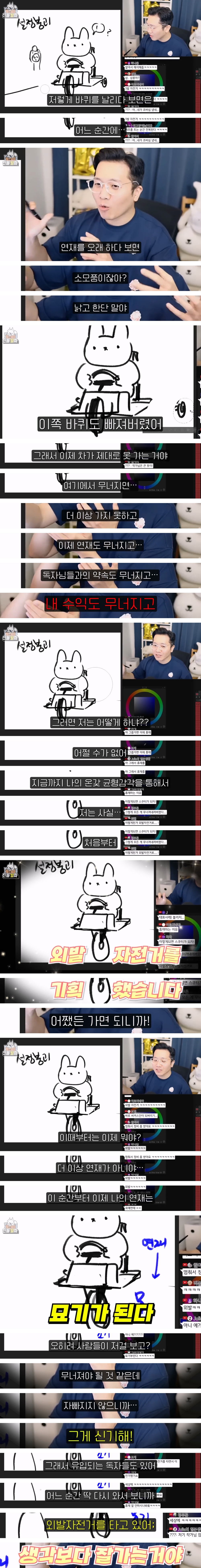 [스압주의] 웹툰 작가가 알려주는 설정 붕괴가 생기는 이유(feat.진돌).jpgif | 인스티즈