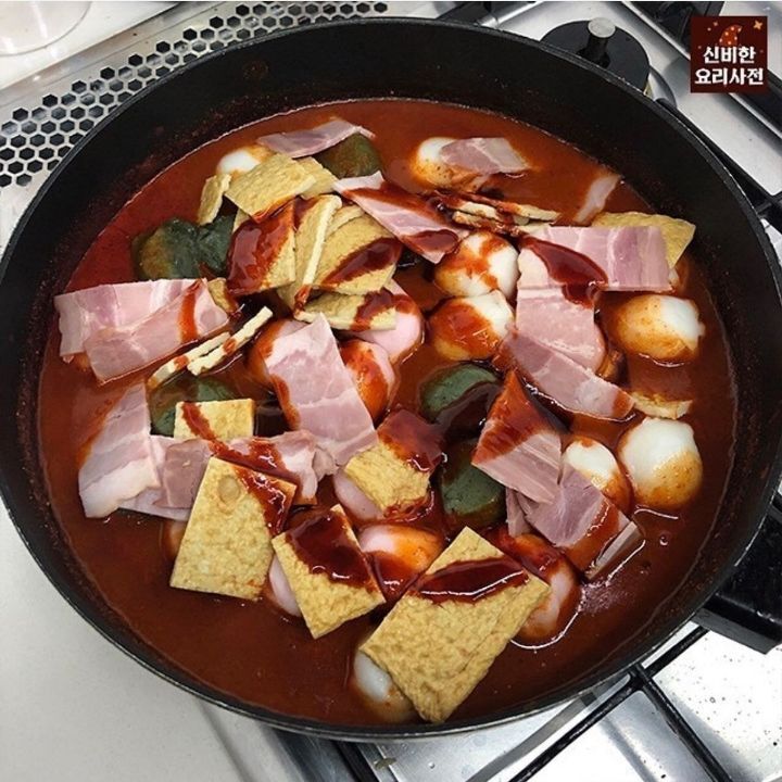 아이디어 참신한 꿀떡으로 만든 꿀떡 떡볶이 | 인스티즈