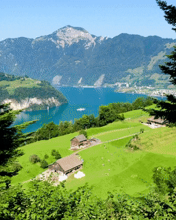 ⛰☀️스위스의 여름.gif | 인스티즈