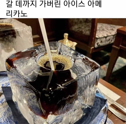 갈 데까지 가버린 아이스 아메리카노.jpg | 인스티즈