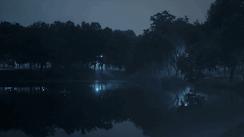 한 유튜버가 촬영하면서 정말 무서웠다는 새벽 2시 서울숲 풍경ㄷㄷ.gif | 인스티즈