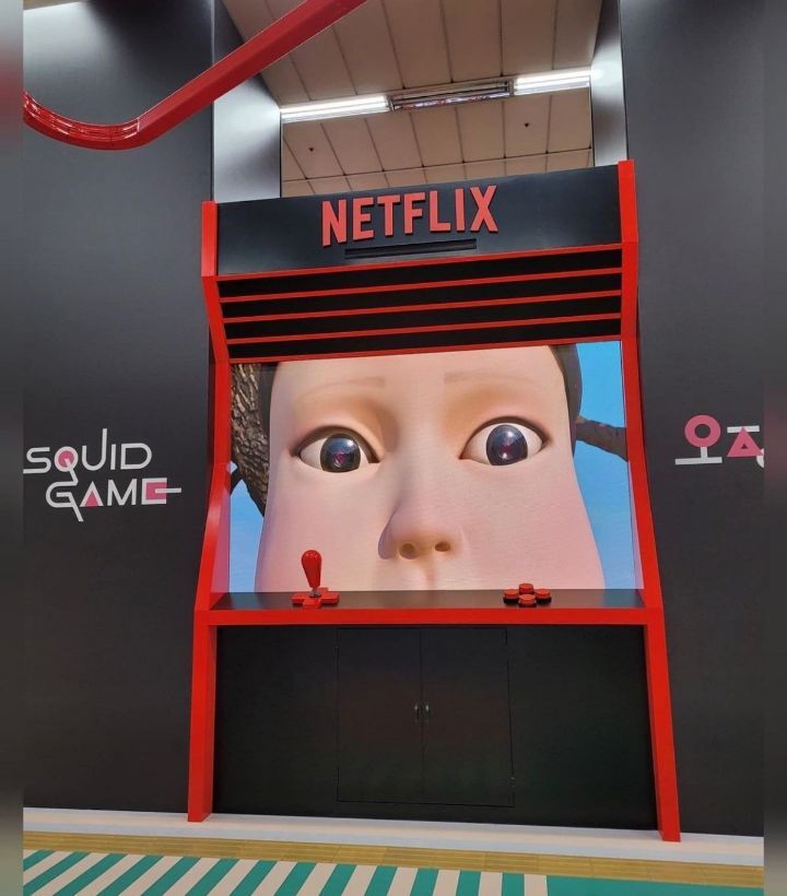 이태원역에 설치했던 오징어 게임 체험존...JPG | 인스티즈