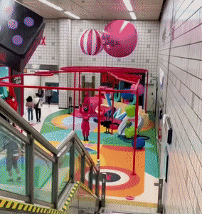 이태원역에 설치했던 오징어 게임 체험존...JPG | 인스티즈