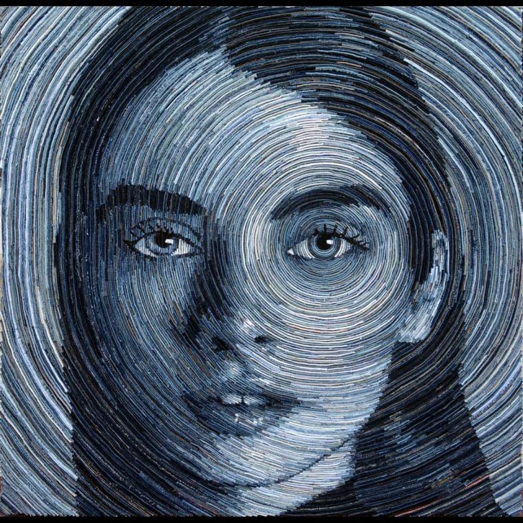 한유라 유튜브에 달린 정형돈 댓글버려진 청바지로 만든 사실적인 초상화 | 인스티즈